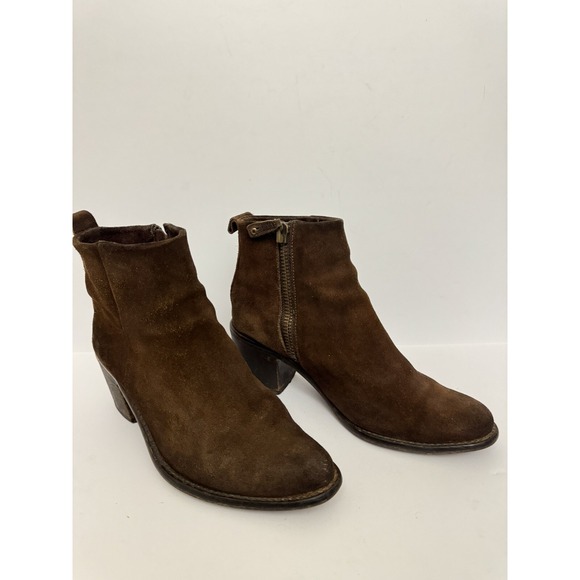 Diesel Shoes - Diesel ankle‎ boots leather   brown suede sz US 7.5 EUR 38